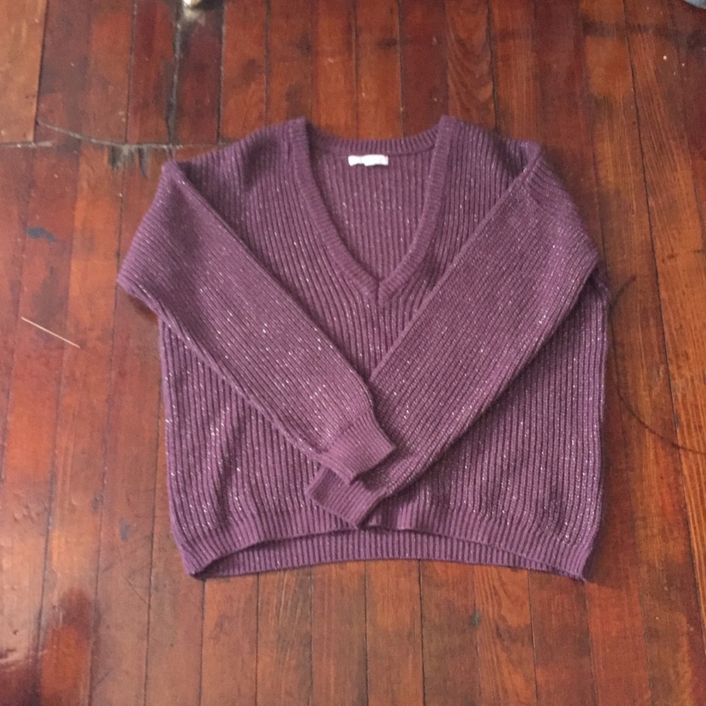 Purple sweater